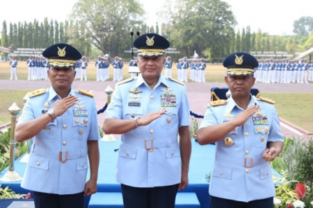 GUBERNUR AAU MARSDA TNI DR.IR. PURWOKO AJI PRABOWO, MM.MDS GANTIKAN MARSDA TNI WAYAN SUPERMAN 