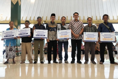 1.189 Lansia Terima Bantuan Sosial Dari Pemkab Sleman
