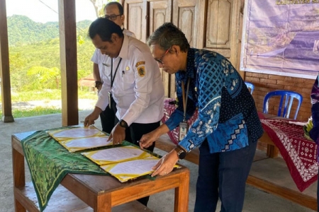 JALIN KERJA SAMA PEMKAB SLEMAN- PEMKAB KLATEN PENGELOLAAN AIR DI WILAYAH PERBATASAN