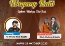 Live Wayang Kulit Lakon Wahyu Eko…