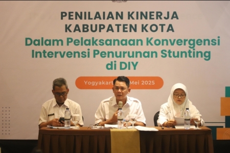 Paparan Pemkab Sleman Upaya Penurunan Stunting Kepada Pemerintah DIY