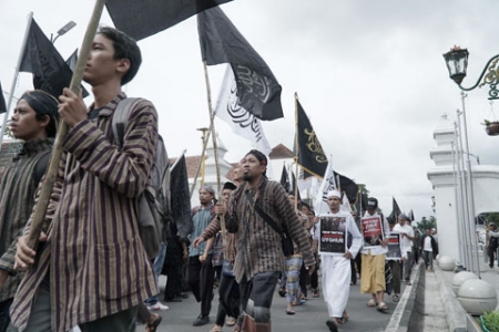 Aliansi Masyarakat Yogyakarta Nyatakan Sikap  Untuk Warga Etnis Muslim Uyghur  Di Xinjiang China 
