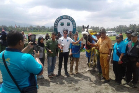 Kuda Queen Thalasa Sabet Prestasi Derby Salatiga Pariwangi Moncer Juara 1 Di kelas C 600 mt 
