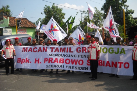 GRIB Macan Tamil Deklarasikan Relawan Prabowo