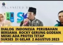 Di Godean Sleman Rocky Gerung Tak…