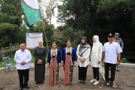 Haris Martapa Resmikan Hasil Program Empat Proyek Padat Karya di Cangkringan
