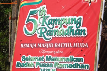 Orbitkan Kampung Ramadan 'Remaja Masjid Baitul Huda Salam  'Kini Jadi Inspirasi 'Ajang Memasarkan Produk Lokal 