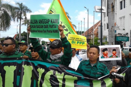  PPP DIY Deklarasi Pernyataan Sikap 'Mudrik Sangidu Mega Bintang ‘PPP Dualisme Perpecahan Itu Rekayasa Politik  