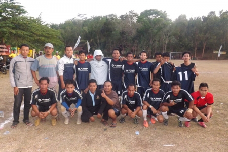 Team Kesebelasan Bunder  Patuk Gunungkidul masuk final  Tunamen Camat Cup 2013