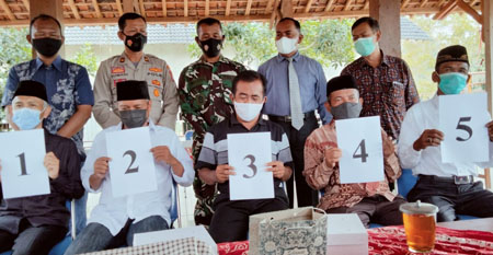 5  Calon Lurah Semoyo Patuk Gunungkidul  Dapat Nomor Dan Siap Berlaga  Siapa Yang  Terpilih? 