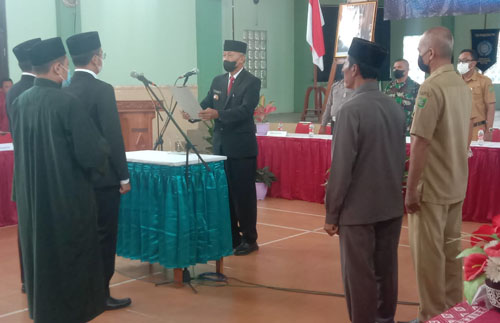 Dua Dukuh Di Sidomulyo Bantul Dilantik Pelayanan Masyarakat Harus Meningkat 