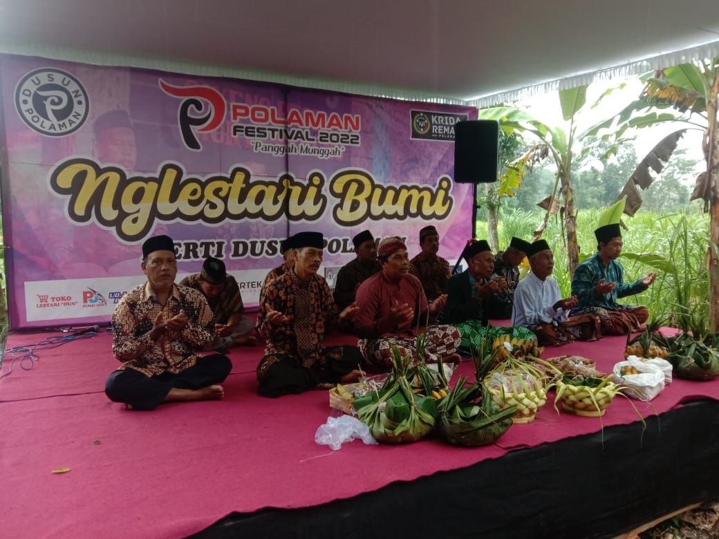 Warga Triwidadi Pajangan Gelar Merti Dusun Dan Festival Polaman 2022