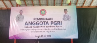 Pembinaan anggota PGRI cabang kapanewon…