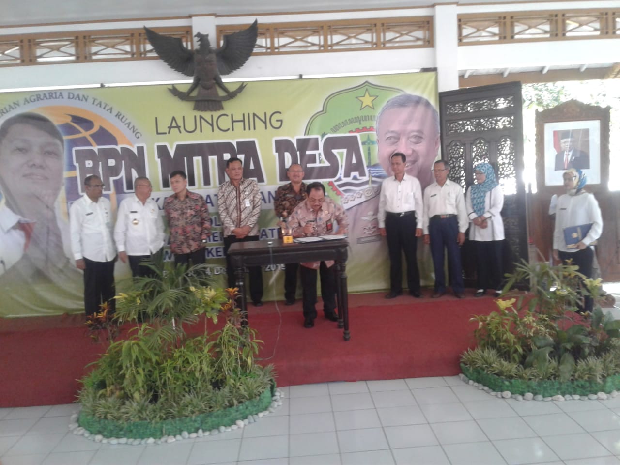 BPN MITRA DESA DILAUNCHING  DI BANTUL