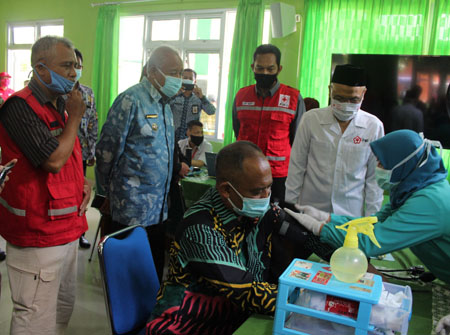  Bupati Sleman Menghimbau Warganya Agar  Mau Donor Darah Meski Di Masa Pandemi. PMI Selalu Siap Bertugas Untuk Kemanusiaan.