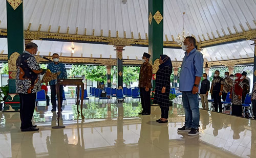 33 Calon Lurah Sleman  Laksanakan Gladi Bersih Semua Hadir