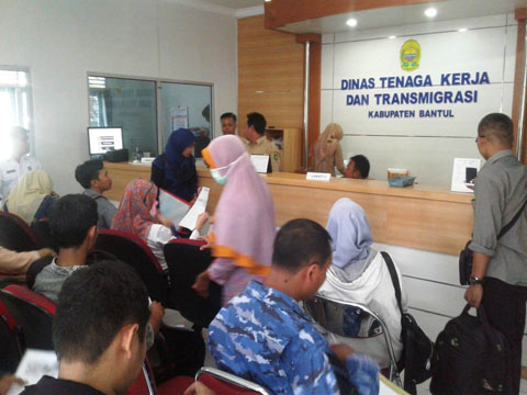 Lowongan CPNS 2019 Dibuka Pencari Kartu Kuning Di Bantul Mbludak