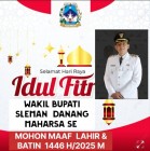 Wabup Sleman Danang Maharsa Vishoot…
