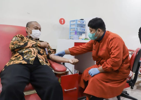 Peringati HUT IDI Ke- 72 Gelar Donor Darah