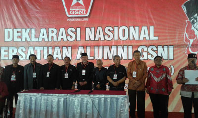 Deklarasi Nasional Persatuan  Alumni GSNI: Pancasila Sebagai Pemersatu Bangsa