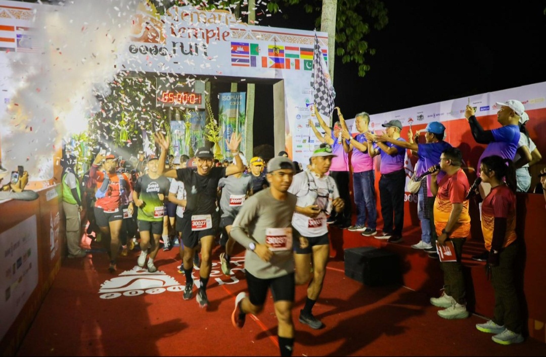 Ribuan Pelari Ikuti Event Sleman Temple Run 2024