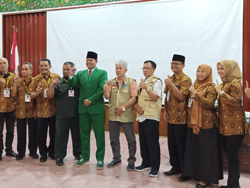 Agus Santoso, S.Psi Menang Mutlak Pilur  Caturtunggal Depok Sleman Tahun 2020.