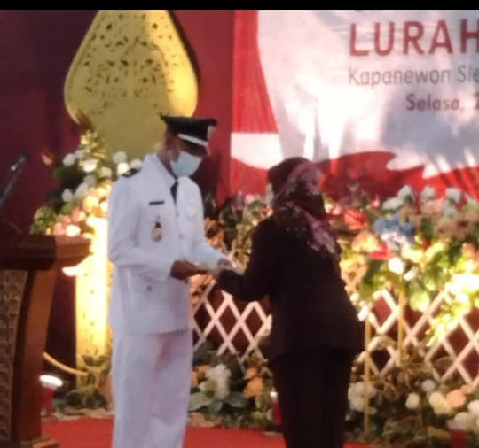 Setijab Lurah Triharjo Dari PJ. Lurah Sleman Kepada Irawan Lurah Terlantik 2020-2026