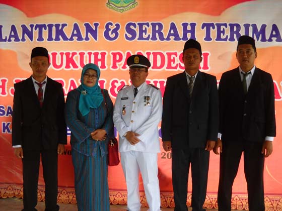 Lurah Wonokromo Pleret Bantul Lantik Tiga Kepala Dukuh