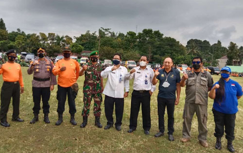Natal dan Tahun baru 2022 Kapanewon Mlati Sleman Adakan Apel Siaga 