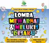 Lomba Melukis - Mewarnai  Play Group, TK dan SD Semarakan Potensi Wisata Desa Jogotirto 