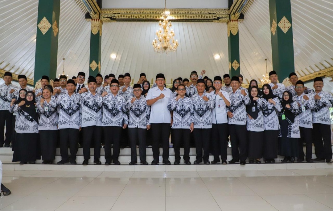 23 Pengurus Kelengkapan Organisasi PGRI Sleman Dilantik. Diharapkan Bisa Ciptakan Pendidikan Berkualitas dan Berkeadilan