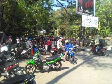 Operasi Penertipan Polres Gunungkidul Jaring  Pelanggar' Satu Pelanggar Cengar-Cengir 