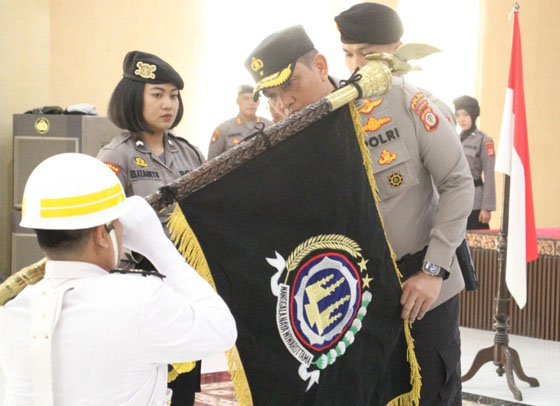 Sambut Hari Bhayangkara 79 Ada Tradisi Pencucian Pataka “Manggala Nayya Wiwarottama