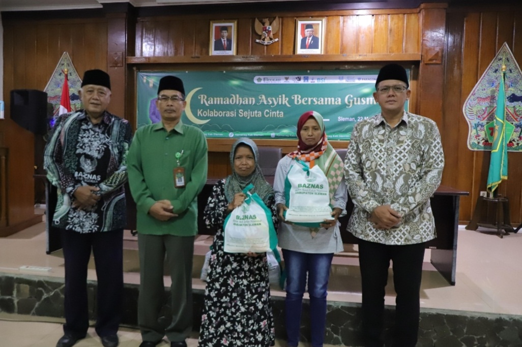 FESTIVAL RAMADHAN ASYIK SLEMAN BAGIKAN 6.000 PAKET SEMBAKO 