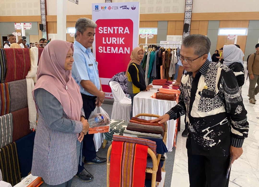 Gebyar UMKM Potensi Unggulan Daerah Borong Bareng Penggunaan Produk Sleman Meningkat