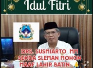 Sekda Sleman Drs Susmiarto MM ‘Mari…