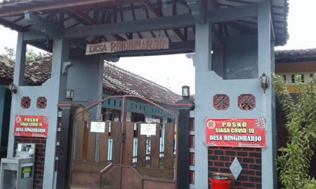 Ada Staff  Yang Terindikasi Positif Covid-19, Kantor Kalurahan Ringinharjo Bantul Tutup