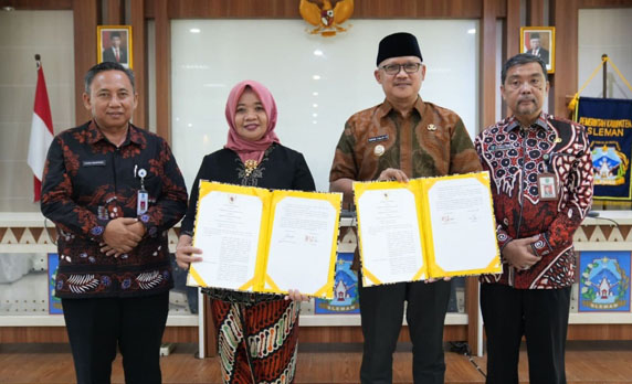  MoU Pemkab Sleman dan Pemkab Belitung  Penyelenggaraan Pemerintahan Daerah