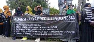 Demo tolak presiden 3 periode merebak…