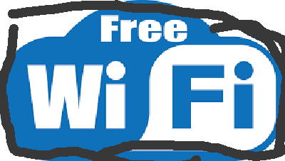Waoo di kawasaan malioboro akses internet gratis dan terpasang wifi