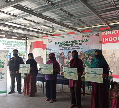 Benamkan Rentenir  ACT DIY Bantu UMKM Melalui Wakaf Modal Usaha Mikro