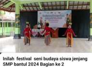 Pertunjukan Festival Seni Budaya…