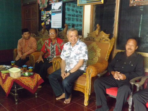 SUHARSONO BUPATI TERPILIH BANTUL ANJANGSANA DENGAN POKDARWIS PUCUNG REJO