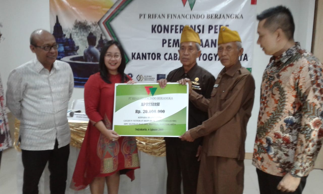 Wujud Rasa Syukur PT RFB Berikan Bantuan Rp 20 juta Kepada Veteran