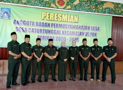 Badan  Permusyawaratan Desa Caturtunggal Sleman Resmi Dilantik