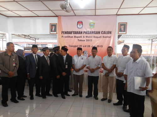 Suharsono-Halim Ramaikan Pilkada Bantul 2015