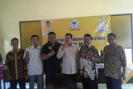 Dewata dan Ardi  Incar Bantul 1 di Pilkada 2020  Daftar  Di Golkar 