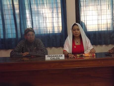 Pekik  Merdeka " Mengantar Djangkung Sujarwadi Endah Subekti Sebagai Cabub Cawabub  Gunungkidul 2015 
