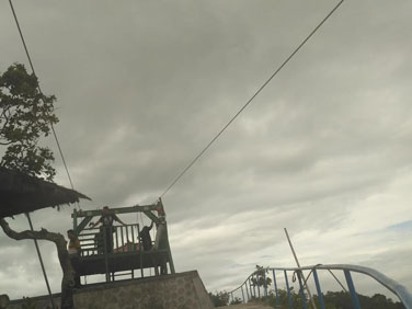Gunungkidul punyai wahana playing fox  terpanjang se asia tenggara