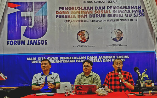 Koordinator Forum Jamsos, Jusuf Rizal: Pekerja dan Buruh Tentang Penggunaan Dana BPJS Ketenagakerjaan Untuk Tapera